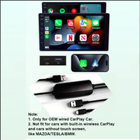 Adaptador Inalámbrico Koogold para Carplay y Android Auto con Puerto Tipo-C, Navegación GPS, Pantalla Dividida y Control Remoto, en Oferta