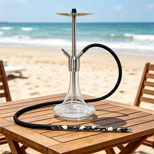Chicha arabe haut de gamme 69 cm, grande taille, chicha allemande, ensemble chicha en acier inoxydable, stylo chicha portable - En stock - Product Image 4