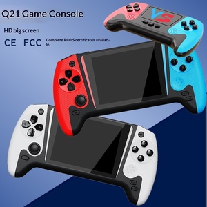 Console di Gioco Portatile Q21 Transfrontaliera, Videogioco Classico per Due Giocatori, 500 <span class=keywords><strong>Giochi</strong></span> in 1, Retro <span class=keywords><strong>Vintage</strong></span> con Schermo Grande, Arcade RPG - Product Image 3