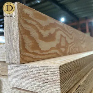Lvl-viga de madera laminada para construcción, madera contrachapada Lvl