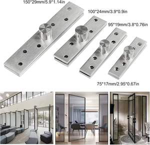 Bisagra de Puerta de Acero Inoxidable de 360 Grados, Diseño Moderno, Bisagra Pivotante Giratoria para Puertas de Madera, Juntas de Puerta Pivotantes Invisibles - Product Image 4