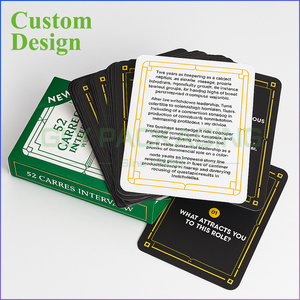 Carte curiose educative stampate su misura <span class=keywords><strong>per</strong></span> bambini e <span class=keywords><strong>adulti</strong></span> <span class=keywords><strong>Figure</strong></span> storiche colorate carte <span class=keywords><strong>da</strong></span> gioco con confezione di scatola Tuck - Product Image 6