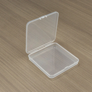 <b>Small</b> Square Plastic <b>Storage</b> <b>Box</b> Transparent With Lid For Jewelry Fishing Gear Parts 1555 1575 1585 1595 - Product Image 4
