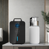 Wisekleen Plug Metal Aroma Diffuser air Fresh Dispenser Diffuseur APP Control Aroma Diffuser 2000ml