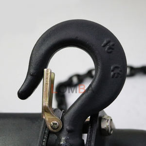 บล็อกลูกรอกโซ่ขนาดเล็กแบบแมนนวลกำลังการผลิต1.5ตัน2.5 MTR สำหรับการก่อสร้างกลางแจ้ง - Product Image 4