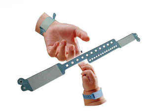 Pulseras de Identificación para Hospital, de PVC Médico, Resistentes al Agua, para Madre e Hijo/a, con Espacio para Escribir - Product Image 6