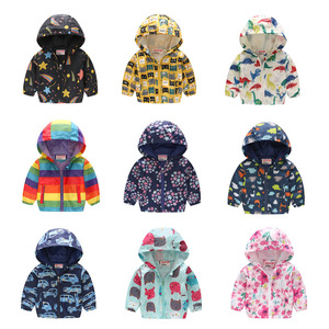 Chaquetas con Capucha <span class=keywords><strong>para</strong></span> Niños, Colección Primavera/Otoño 2026 Europea y Americana, Chaquetas con Cierre y Estampado Moderno <span class=keywords><strong>para</strong></span> Niños y Niñas - Product Image 3