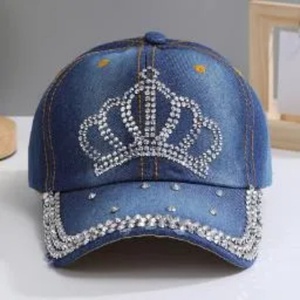 High Quality Winter New Crown <b>Cap</b> Unisex Rhinestone <b>Waterproof</b> 5-Panel Fruit Fashion Baseball <b>Caps</b> - Product Image 3