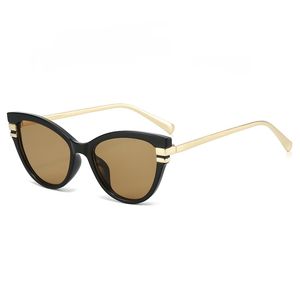 Gafas de Sol de Diseño de Lujo con Montura Metálica y Lentes de PC con Protección UV400, Modelo Ojo de Gato, Gafas de Sol de Moda para Mujer, Catálogo de las Más Vendidas - Product Image 4