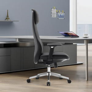 Silla de Oficina Ergonómica Moderna de Calidad, Cómoda, Giratoria, de Cuero PU, con Logotipo Personalizado, Sillas de Oficina de Lujo - Product Image 4