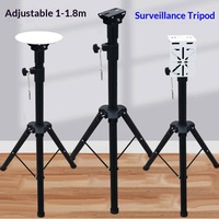 Trépied de sol télescopique Guangbao ZY-LZ008 pour caméra, support mobile extérieur pour reconnaissance faciale et mesure de température, sécurité