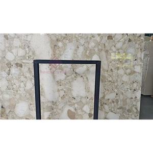 Lujo Kunis Breccia Losa de mármol Superficie de brecha pulida para exteriores Patio Jardín Pasarelas Pasos - Product Image 2