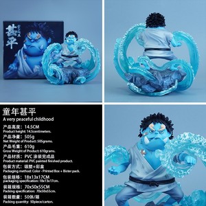 HESPER 14,5 cm Jinbe Childhood Cartoon <span class=keywords><strong>Manga</strong></span> Figurine Statue Figura PVC Anime Figure Jouets Cadeau - Product Image 6