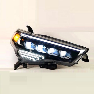 Faros delanteros para Toyota 4Runner 2014-2020 con cuatro luces LED de circulación diurna. - Product Image 2