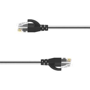 Anti roedor Slim UTP Cat.6A Cable <span class=keywords><strong>de</strong></span> parche RJ45 red Cable <span class=keywords><strong>de</strong></span> conexión <span class=keywords><strong>de</strong></span> acero inoxidable SUS 304 blindado - Product Image 3
