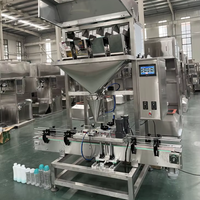 Peseuse linéaire combinée à 4 têtes Machines de pesage de remplissage