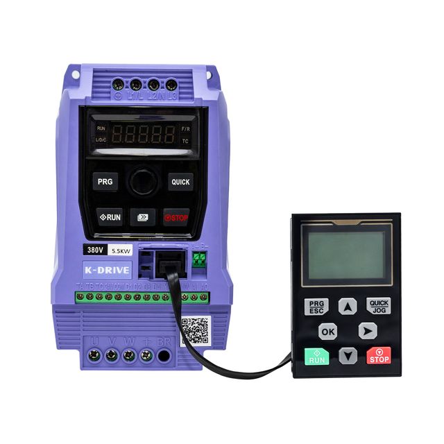 K-Drive KD600M 0.75-22KW 220V/380V 3-Phase AC VFD Drive with Vector Control CE & ISO Certified 3-Year Warranty