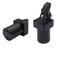 Cylindre hydraulique en acier de petite taille personnalisé Sanjia HLC-FA32, cylindre à levier, placage au chrome dur, pression de 7 MPa, garantie d'un an, noir