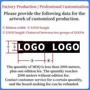 High Quality 5cm Width Jacquard Elastic Band Custom Logo Thick Nylon Woven Elastic Band for Garment Wristband Home Textile - Product Image 5