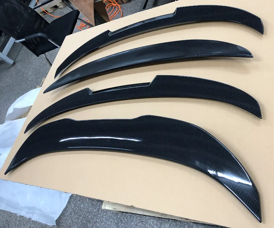 Plastic ABS glossy black or carbon fiber look MP M-Performance PSM M4 style rear spoiler for BMW 3 series F30 F35
