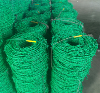 Fil de fer barbelé galvanisé et ruban barbelé à prix d'usine, corde barbelée de protection pour clôture périmétrique