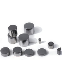 Plaquettes de fraisage PCD diamantées de haute qualité, plaquettes rondes solides, qualité OEM ISO, dureté HRA90 pour tour CNC