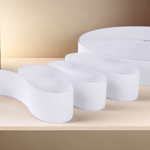 Nhà Máy Bán Buôn May Quần Áo Đàn Hồi Thân Thiện Với Môi Polyester + Latex Crochet Web Ban Nhạc Băng 1.5Cm-6Cm Dệt Kim Mẫu Miễn Phí - Product Image 4