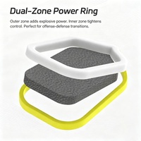 Raquette de pickleball MST thermoformée monobloc nid d'abeille 16 mm, résistance aux impacts accrue de 150 %, sensation cristalline, personnalisable OEM pour l'entraînement