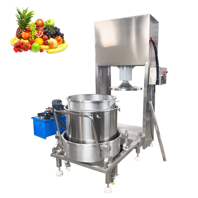 VBJX Professional Countertop Hydraulic Cold Press Full Automatic Soybean Pineapple Passion Coconut Milk Fruit Juicer