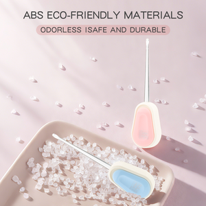 Aspirateur nasal lumineux en silicone souple certifié CE, anti-pincement, rose, portable, pour bébés et adultes, gadget pour les oreilles et le nez - Product Image 4