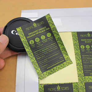 Prix de gros vinyle réfléchissant Film plastique hologramme or autocollant de <span class=keywords><strong>tatouage</strong></span> code à barres étiquette autocollante pour verres et autres utilisations - Product Image 2