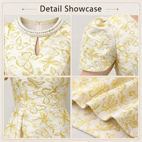Nouvelle robe élégante française d'été pour femmes, coupe ajustée classique, robe décontractée pour les vacances, mini-robe, vente en gros d'usine, livraison rapide personnalisée