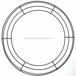 Wholesale 16 Inch Size <strong>Wreath</strong> Making Frame DIY Crafts Christmas Home Decoration <strong>Wreath</strong> <strong>Rings</strong> - Product Image 3