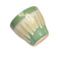 Tasse à espresso et matcha en céramique exclusive transfrontalière, 200 ml, style rétro effet four, simplicité moderne, multi-occasions