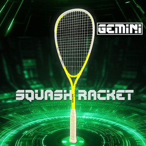 Nouvelle <span class=keywords><strong>raquette</strong></span> de squash série Gemini en graphène et fibre de carbone, design léger pour l'entraînement sportif en extérieur - Product Image 1