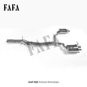 ऑडी वर्ग 5 के लिए स्टेनलेस स्टील निकास प्रणाली मध्य-पूंछ उच्च प्रदर्शन बिल्ली बैक निकास पाइप मफलर वाल्व निकास - Product Image 3