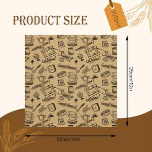 Papel de Hornear y Cocinar Ecológico, Biodegradable, Resistente a la Grasa, sin Blanquear, con Impresión Offset a Color Personalizada - Product Image 2