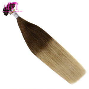 Ruili radi vergine brasiliana capelli umani trama lisci cheratina U-Tip <span class=keywords><strong>extension</strong></span> per ragazze tinte di colore - Product Image 6