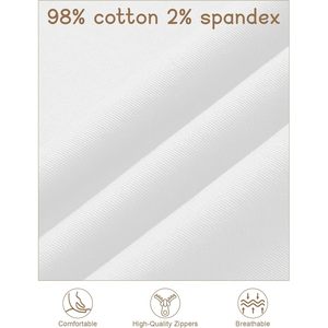 Pantalon chino élastique pour garçons, pantalon uniforme en sergé extensible, coton mi-lourd respirant avec poches pour enfants et jeunes - Product Image 4
