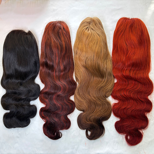 Prodotti per la Bellezza dei Capelli del Fornitore Top di Alibaba # Parrucche di Capelli Umani Brasiliani Biondi 27 613, 32 Pollici, con Frontale in Pizzo HD 13x6 per Donne - Product Image 5