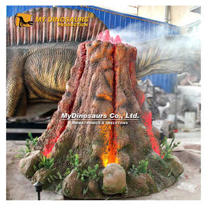 Modèle de <span class=keywords><strong>volcan</strong></span> décoratif en fibre de verre My Dino Mini Golf avec fumée - Product Image 1