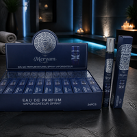 Parfum Unisexe en Spray 35ml – Coffret Cadeau Bleu Saphir en Forme de Stylo – Idéal Mariage, Vacances, Week-end, Festival – Longue Tenue