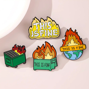 Bán Buôn Bán Hàng Nóng Không Có Tối Thiểu Kim Loại Ve Áo Pins Cá Nhân Logo Nhựa <span class=keywords><strong>Epoxy</strong></span> Phù Hiệu Anime Tùy Chỉnh Men Pin - Product Image 1