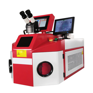 Machine allemande de soudure laser de bijoux de bureau de 100w 200w pour des bijoux d'acier inoxydable de ruban d'or - Product Image 1