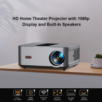 Fabricant de produit P1A Tv Cast 1080P Projecteur Full Hd Beamer Wifi 4K Ordinateur Chambre Affichage Led Projecteur Pour Dessin