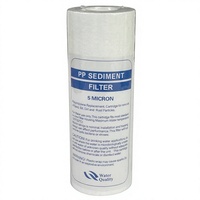 Élément filtrant à rainures en PP personnalisé DM, réservoir sous pression 30L/H 28x60x762mm, léger 0,36kg, traitement de l'eau