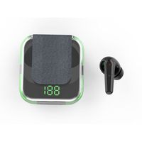 Earphone TWS Gaming Berkualitas Tinggi Tahan Air untuk 5.3 IPX-4 Nirkabel dengan Indikator LED, Waktu Putar 5-7 Jam, Desain Sport In-Ear