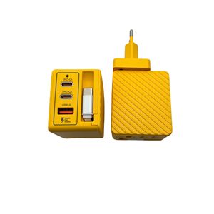 Điện Thoại Di Động Tường Bộ Sạc Nhanh Chóng Sạc Đầu Du Lịch Adapter Với Được Xây Dựng Trong Cáp Mở Rộng Sạc Nhanh - Product Image 1