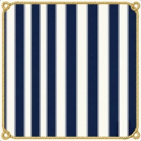 Tapis de Mahjong Américain Rayé Écologique Antidérapant avec Dos en Caoutchouc Lavable Imprimé pour Jeu de Mahjong et Poker