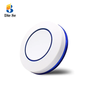Transmisor <span class=keywords><strong>RF</strong></span> de control remoto inalámbrico redondo universal de 433MHZ para luz LED de alarma - Product Image 1